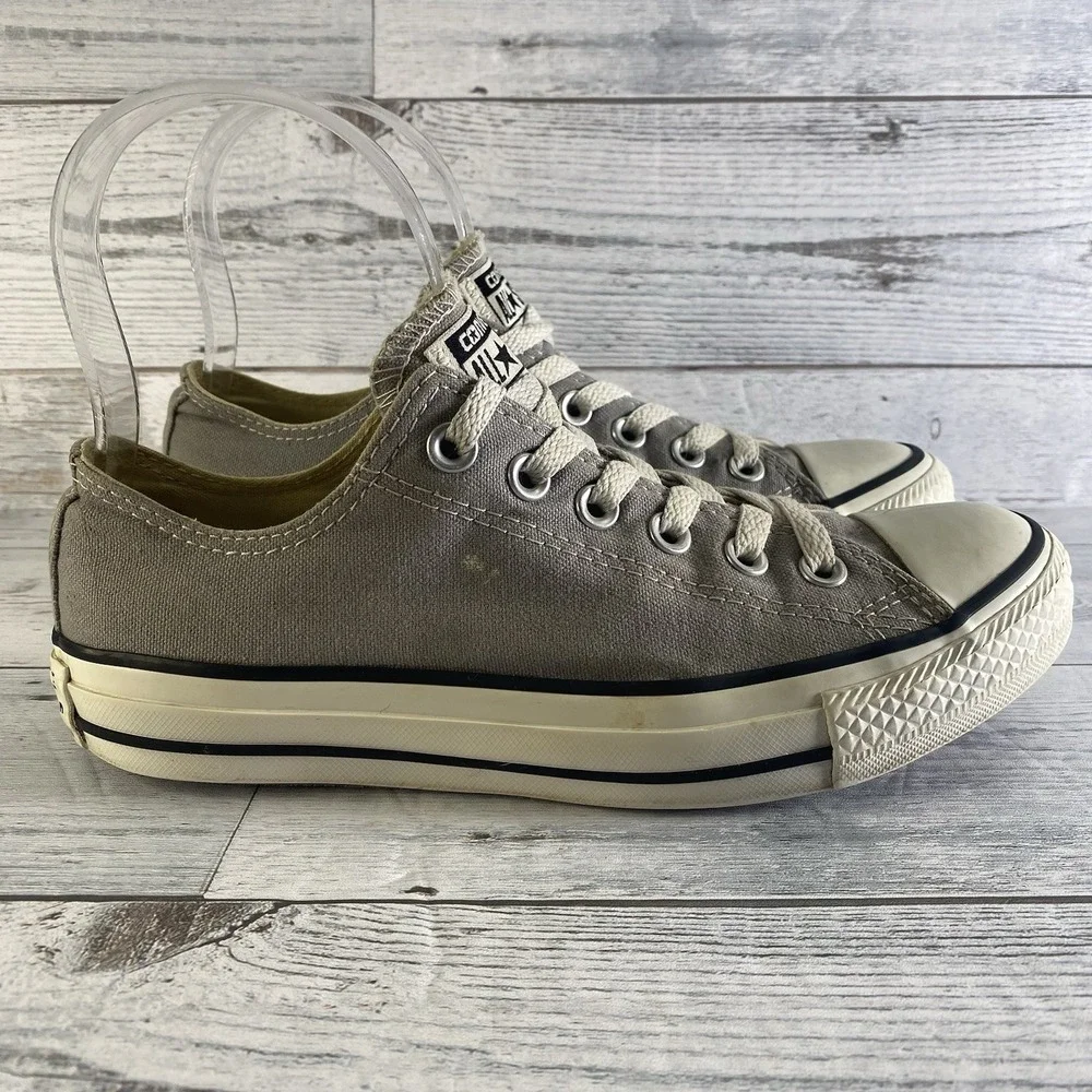 Converse Shoes W 7 M 5 Gray Chuck‎ Taylor All Star Canvas Sneakers Casual Nice